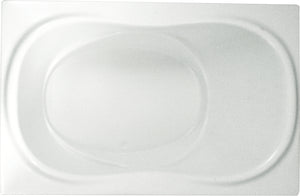 Hydro Systems OBS5830STO-WHI OBSIDIAN 5830 STON TUB ONLY - WHITE