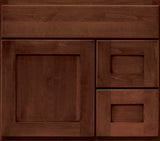 36" Exclusive Brown Bertch Wood Vanity