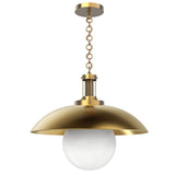 Alora PD351401VB OVIATT 1 LIGHT PENDANT VINTAGE BRASS