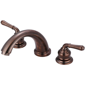 Olympia P-1131T-ORB Accent Two Handle Roman Tub Trim Set in Oil Rubbed Bronze