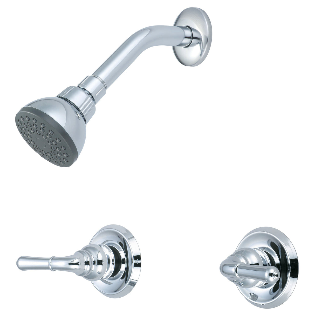 Olympia P-1232 Elite Two Handle Shower Set in Chrome