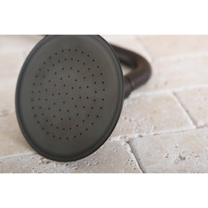 Victorian P10ORB 4-13/16 Inch Brass Shower Head, Oil Rubbed Bronze