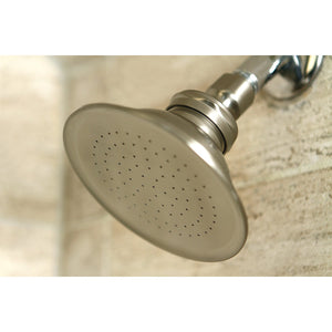 Victorian P10SN 4-13/16 Inch Brass Shower Head, Brushed Nickel