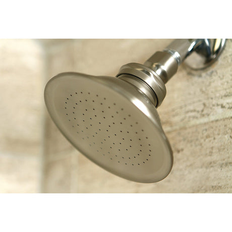 Victorian P10SN 4-13/16 Inch Brass Shower Head, Brushed Nickel