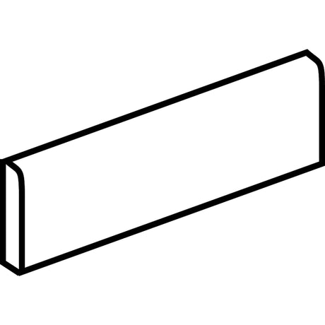 American Olean Neospeck Medium Gray P43F9 Bullnose Matte Floor Tile Trim
