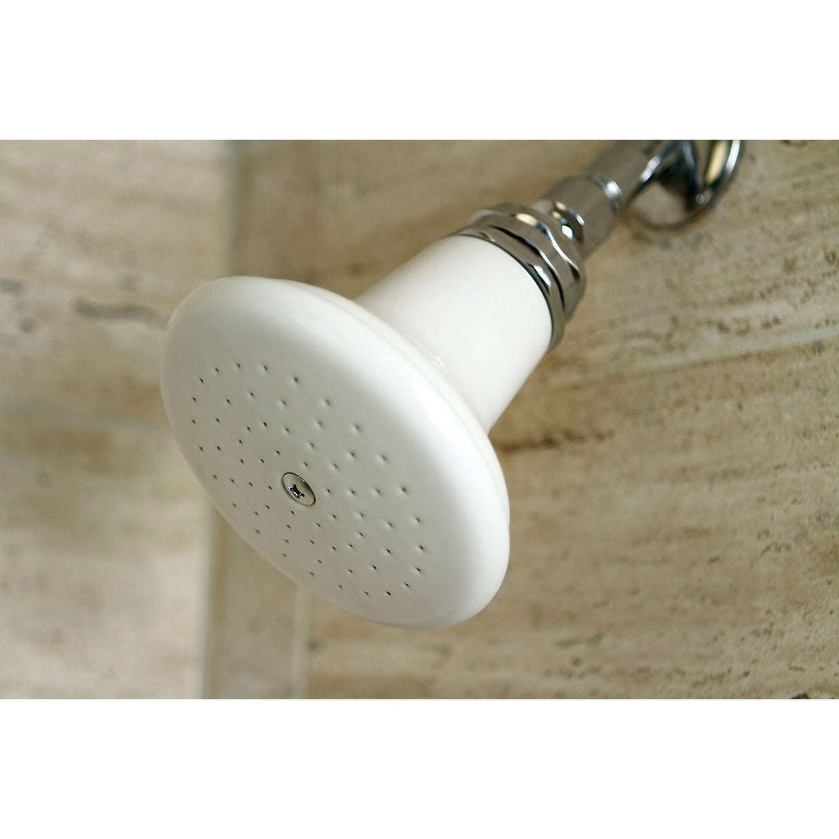 Victorian P50C 5-1/8 Inch Ceramic Shower Head, Polished Chrome