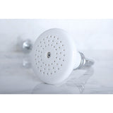Victorian P50CK 5-1/8 Inch Ceramic Shower Head with 12-Inch Shower Arm, Polished Chrome