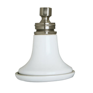 Victorian P50SN 5-1/8 Inch Ceramic Shower Head, Brushed Nickel