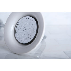 Victorian P60C 6-1/4 Inch Ceramic Shower Head, Polished Chrome