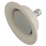 Victorian P60C 6-1/4 Inch Ceramic Shower Head, Polished Chrome