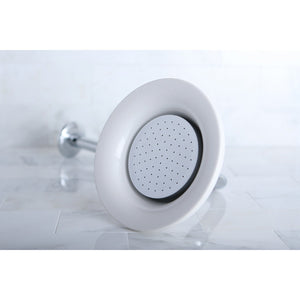 Victorian P60CK 6-1/4 Inch Ceramic Shower Head with 12-Inch Shower Arm, Polished Chrome