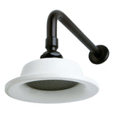 Victorian P60ORBCK 6-1/4 Inch Ceramic Shower Head with 12-Inch Shower Arm, Oil Rubbed Bronze