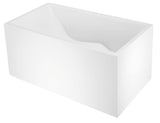 Hydro Systems PAC6333HTO-WHI PACIFIC 6333 METRO TUB ONLY-WHITE