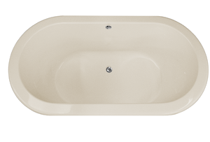 Hydro Systems PAL6636ATO-BIS PALMER 6636 AC TUB ONLY- BISCUIT