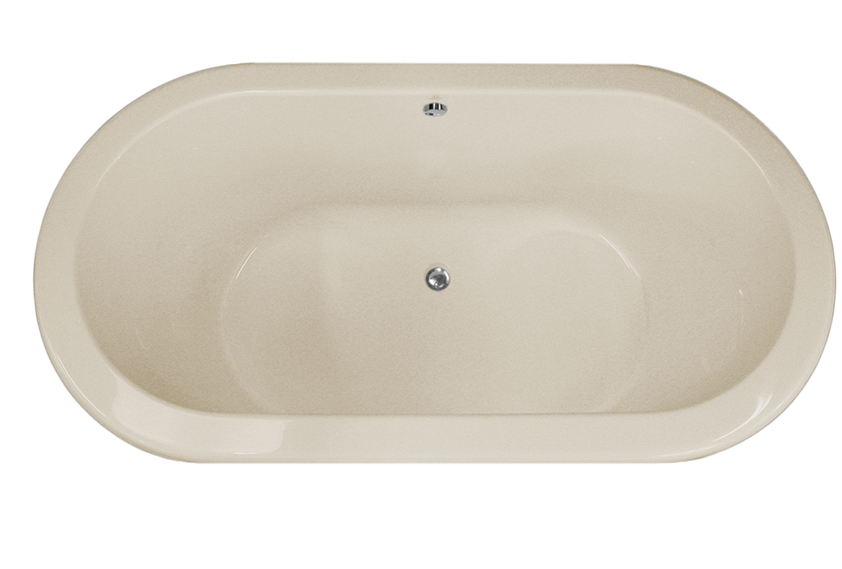 Hydro Systems PAL7036ATO-BON PALMER 7036 AC TUB ONLY- BONE