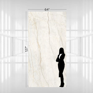 Daltile Elemental Selection Celestine Slab 127x64 Matte 12MM FC1 Porcelain Slab