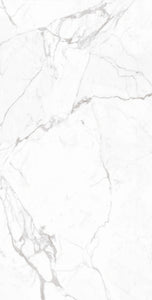 Daltile Elemental Selection Statuario Slab 64x127 Glossy 12MM FC1 Porcelain Slab