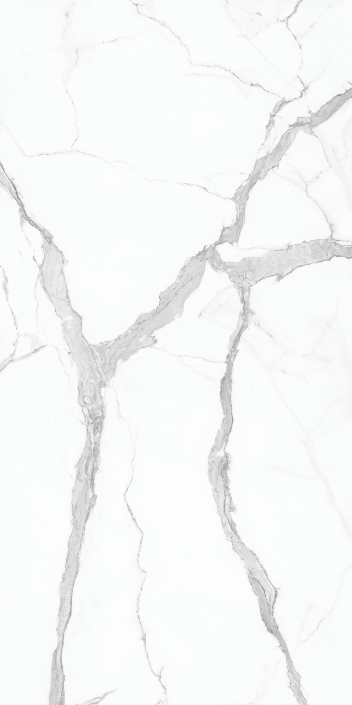 Daltile Elemental Selection Statuario Slab 63x126 Glossy 6MM Porcelain Slab CM03641276SLB1L