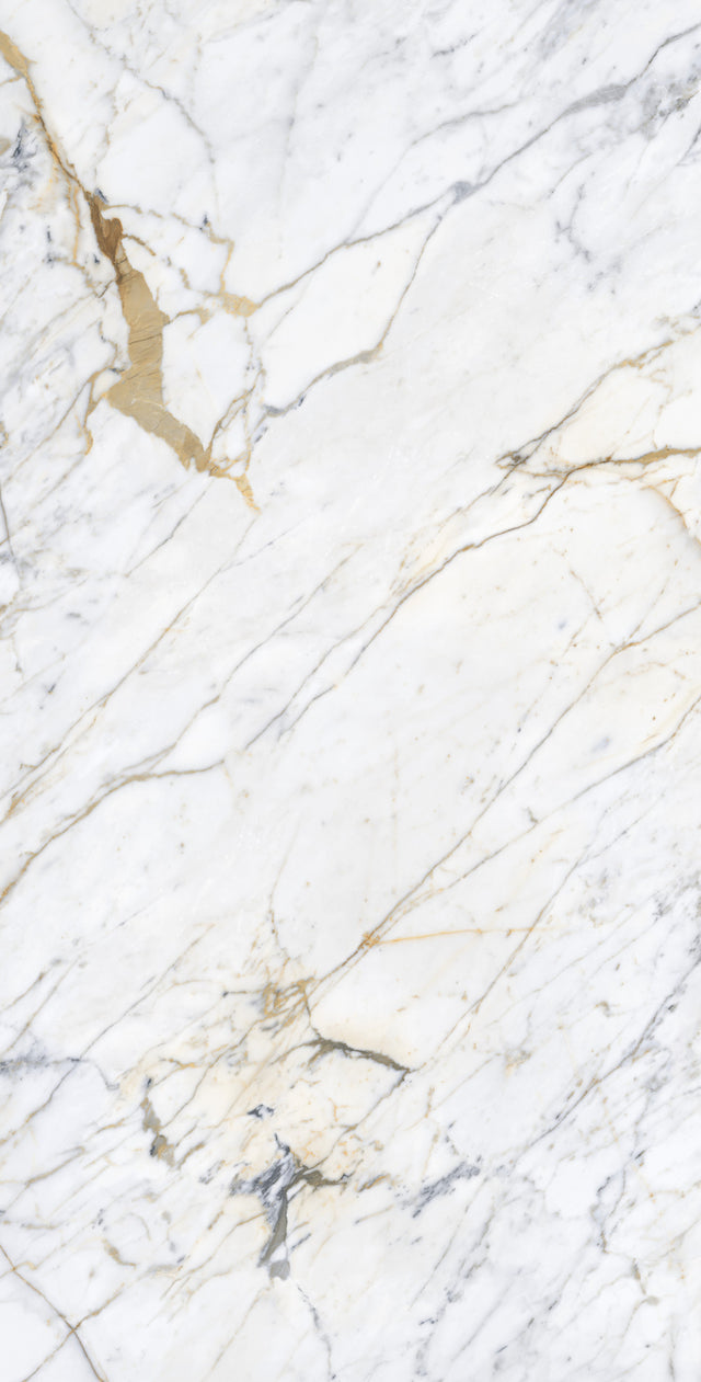 Daltile Elemental Selection Diamond Mine Slab 48x96 Glossy 6MM FC2 Porcelain Slab CM124896DBF21L