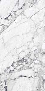 Daltile Elemental Selection Gypsum Calacatta Slab 63x126 Matte 6MM Porcelain Slab CM22631266SLB1P