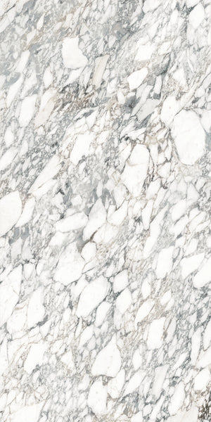 Daltile Elemental Selection Silver Mirage Slab 64x127 Glossy 2CM Porcelain Slab