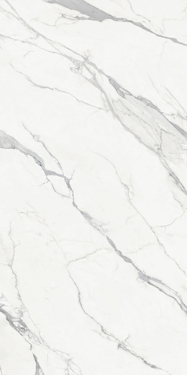 Daltile Elemental Selection Sterling Calacatta Slab 64x127 Glossy 2CM FC1 Porcelain Slab
