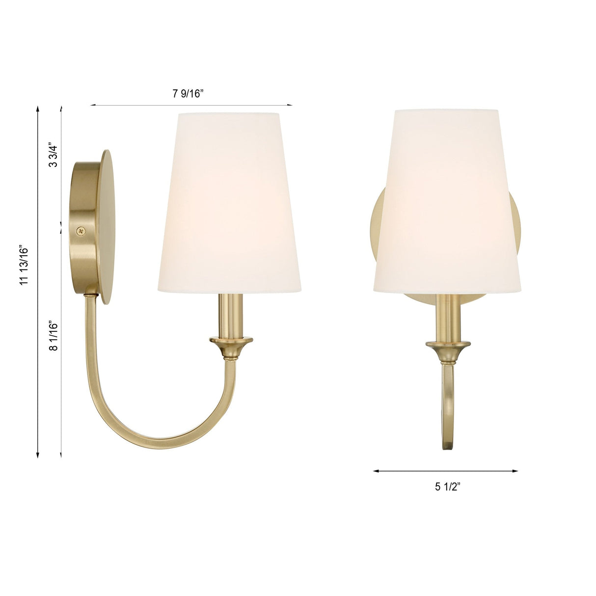 Payton 1 Light Black Forged Sconce PAY-921-BF