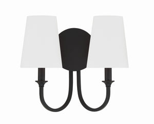 Payton 2 Light Black Forged Sconce PAY-922-BF