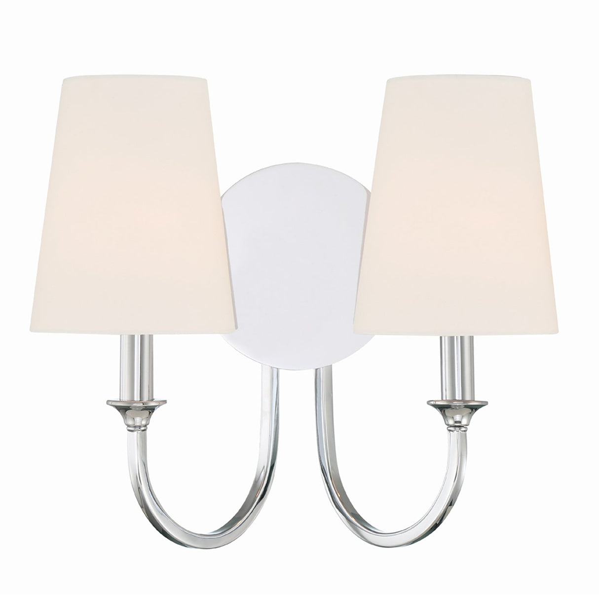 Payton 2 Light Polished Chrome Sconce PAY-922-CH