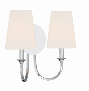 Payton 2 Light Black Forged Sconce PAY-922-BF
