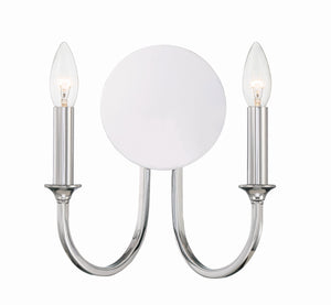 Payton 2 Light Black Forged Sconce PAY-922-BF