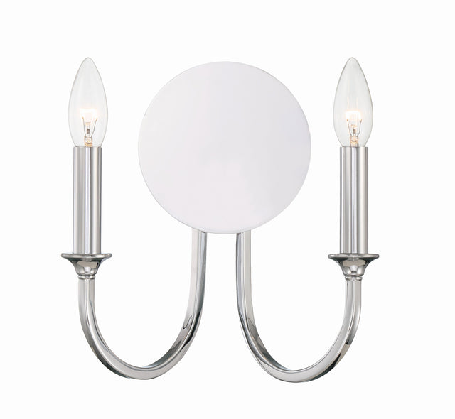 Payton 2 Light Black Forged Sconce PAY-922-BF