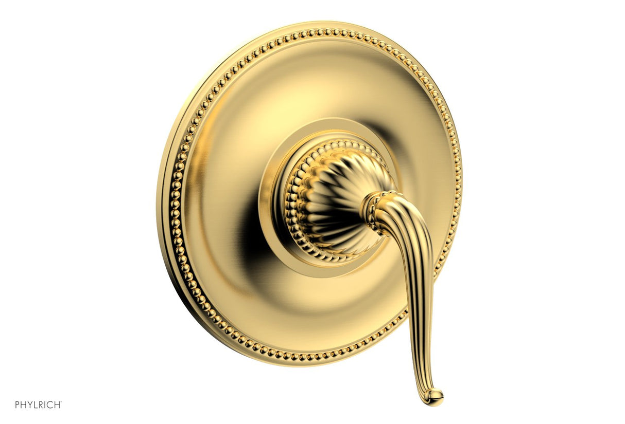 Phylrich PB3141TO-024 GEORGIAN & BARCELONA Pressure Balance Shower Plate & Handle Trim PB3141TO - Satin Gold