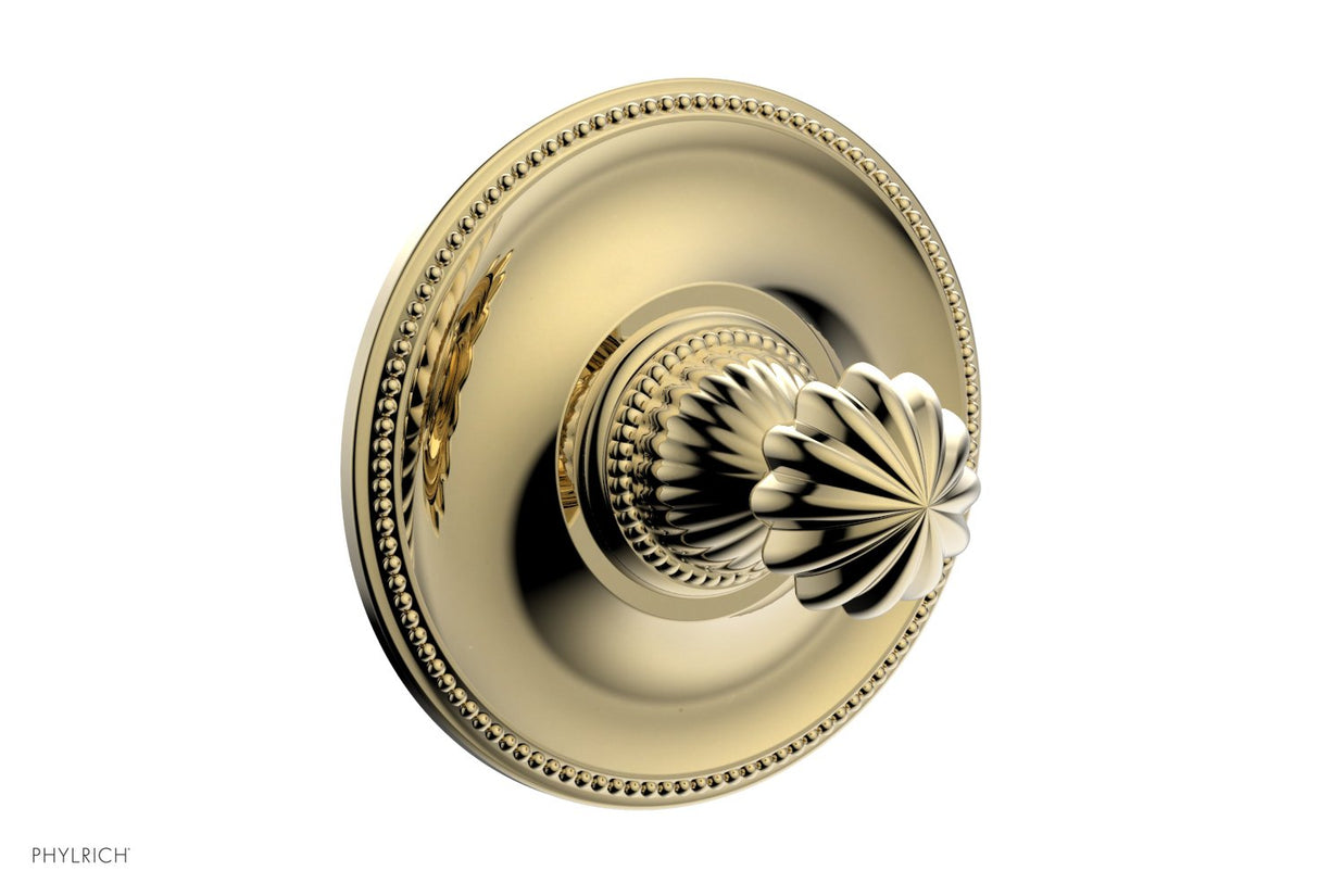 Phylrich PB3361TO-03U GEORGIAN & BARCELONA Pressure Balance Shower Plate & Handle Trim PB3361TO - Polished Brass Uncoated