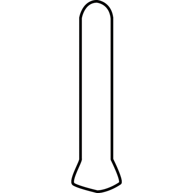 American Olean Neospeck Medium Gray PC36C9 Cove Base Outcorner Matte Floor Tile Trim