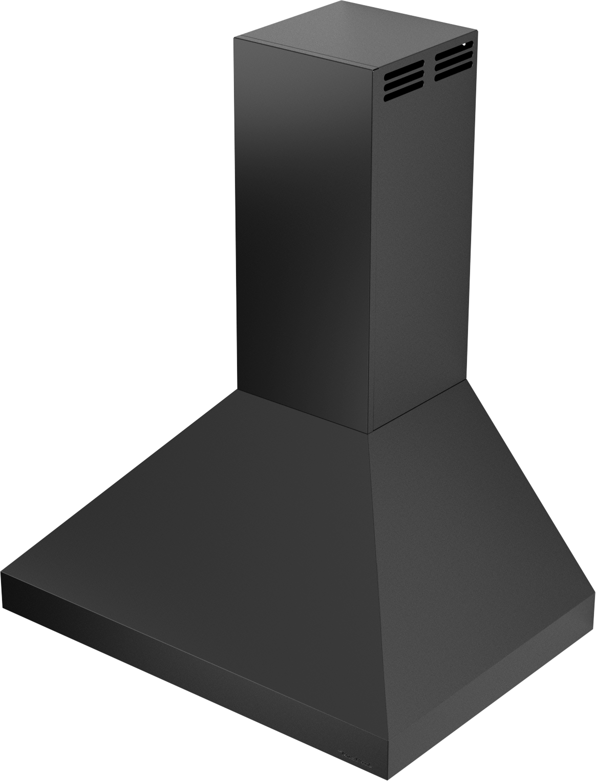 Vent-A-Hood PDAH14-K48 GS 48" Euro Wall Mount Range Hood with Ductless Ventilation (ARS), Gunsmoke
