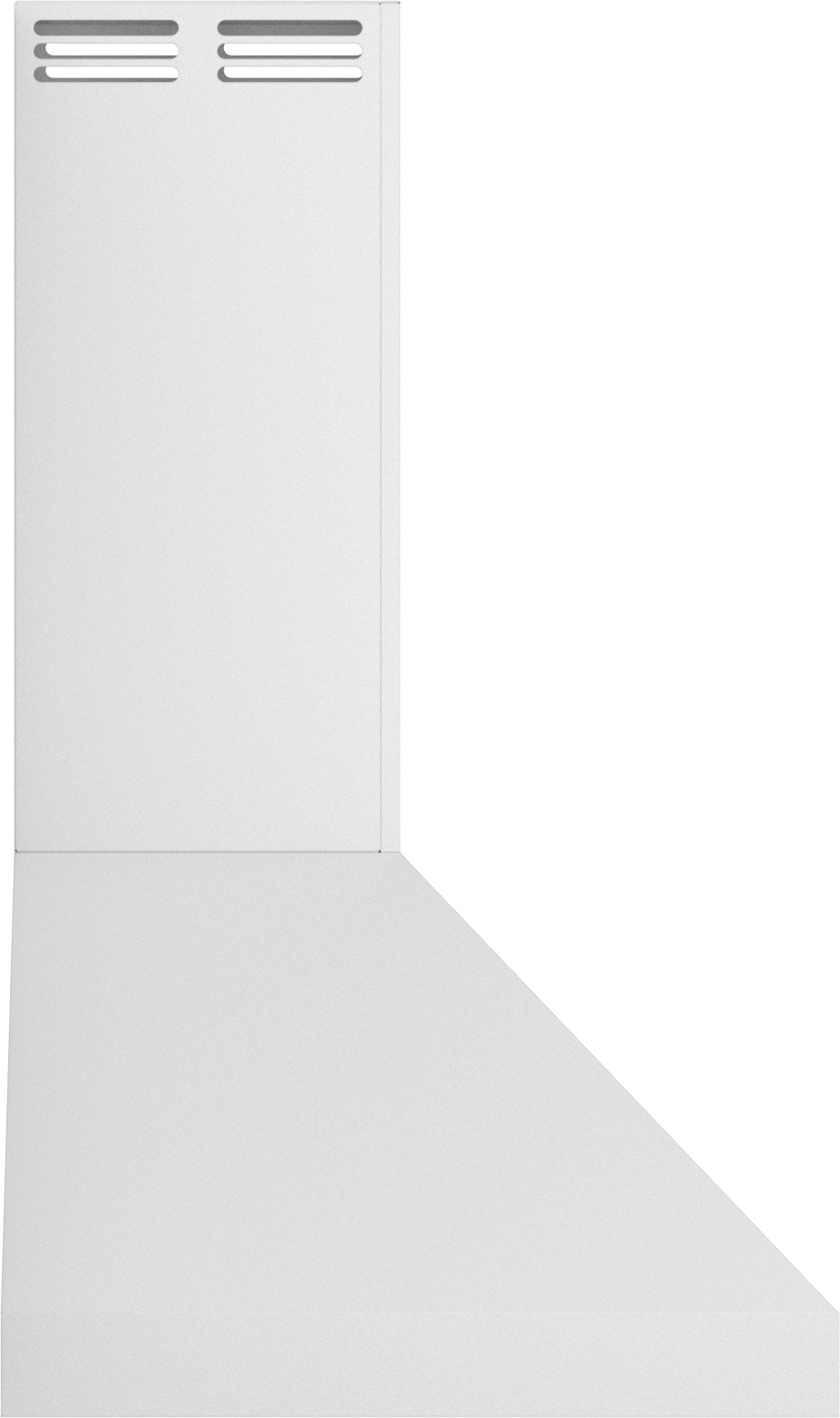 Vent-A-Hood PDAH14-K42 BT 42" Euro Wall Mount Range Hood with Ductless Ventilation (ARS), Biscuit