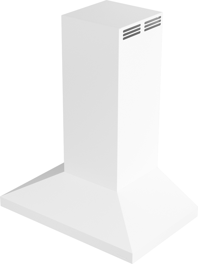 Vent-A-Hood PDAH7-K30 WH 30" Euro Wall Mount Range Hood with Compact Canopy, Ductless Ventilation (ARS), White