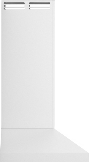 Vent-A-Hood PDAH7-K30 WH 30" Euro Wall Mount Range Hood with Compact Canopy, Ductless Ventilation (ARS), White