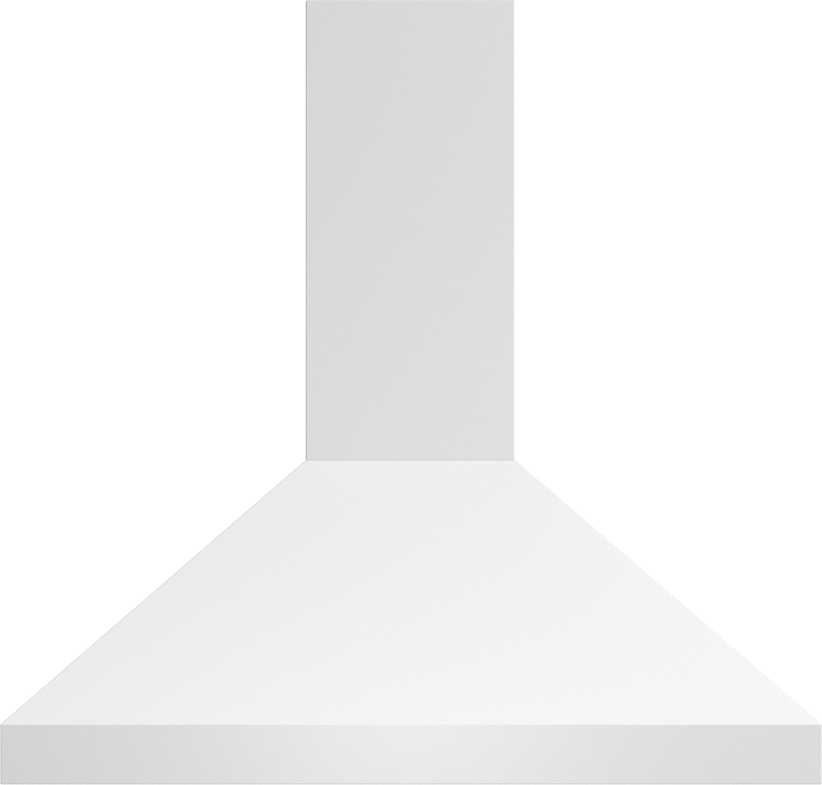 Vent-A-Hood PDH14-148 WH 48" 300 CFM Euro Wall Mount Range Hood with Magic Lung Blower, White