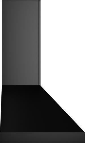 Vent-A-Hood PDH14-142 BC 42" 300 CFM Euro Wall Mount Range Hood with Magic Lung Blower, Black Carbide