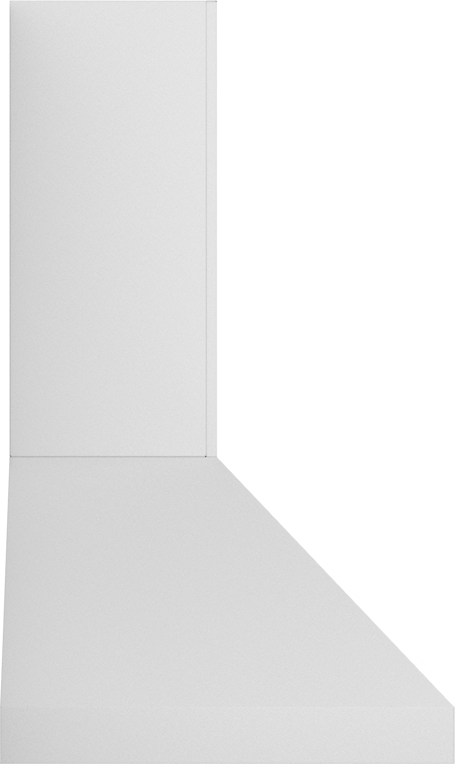 Vent-A-Hood PDH14-130 WH 30" 300 CFM Euro Wall Mount Range Hood with Magic Lung Blower, White