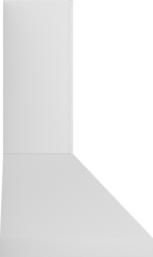 Vent-A-Hood PDH14-236 BT 36" 600 CFM Euro Wall Mount Range Hood with Magic Lung Blower, Biscuit