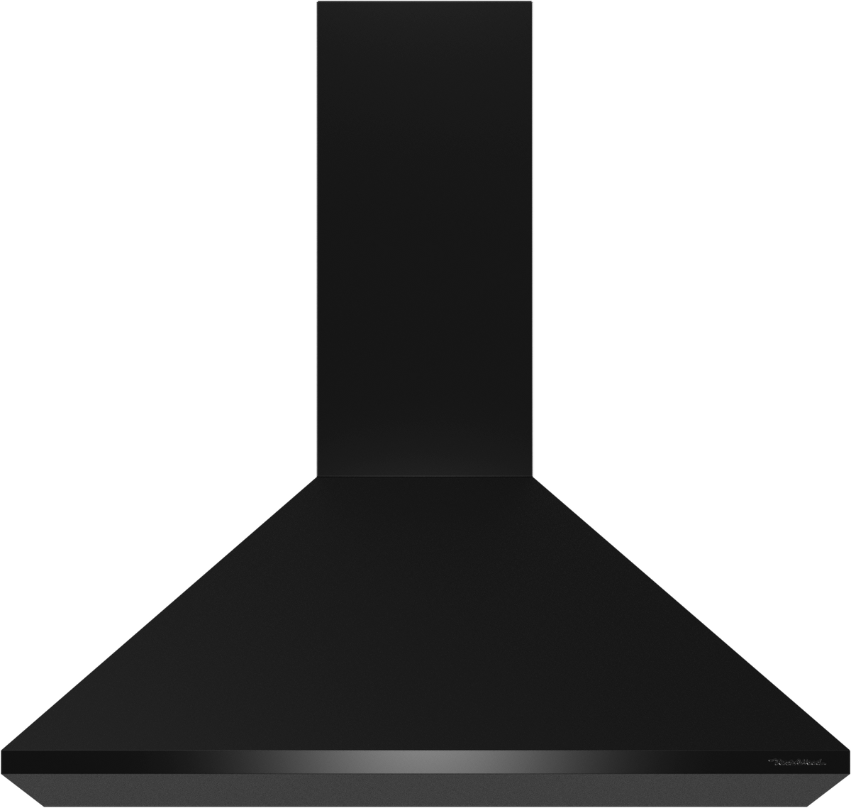 Vent-A-Hood PDL14-248 GS 48" 600 CFM Euro Wall Mount Range Hood with Angled Lip, Magic Lung Blower, Gunsmoke