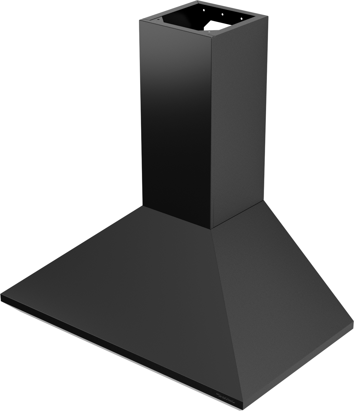 Vent-A-Hood PDL14-248 GS 48" 600 CFM Euro Wall Mount Range Hood with Angled Lip, Magic Lung Blower, Gunsmoke