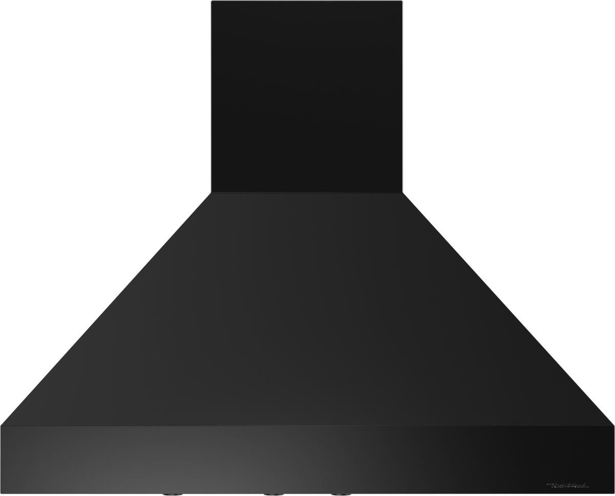 Vent-A-Hood PYDH18-242 BL 42" 550 CFM Euro Pro Island Range Hood with Magic Lung Blower, Black Satin