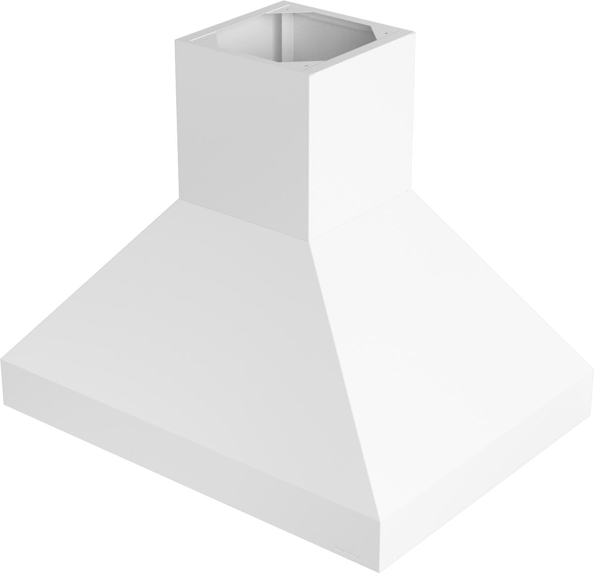 Vent-A-Hood PYDH18-236 WH 36" 550 CFM Euro Pro Island Range Hood with Magic Lung Blower, White