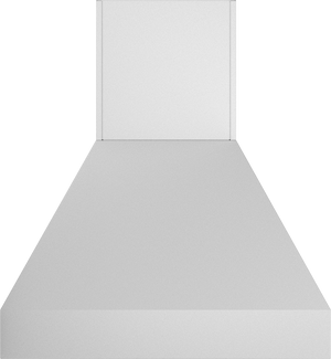 Vent-A-Hood PYDH18-242 WH 42" 550 CFM Euro Pro Island Range Hood with Magic Lung Blower, White