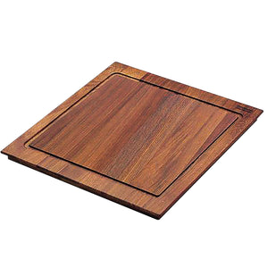 FRANKE PG-40S 14.4-in. x 18.8-in. Solid Wood Cutting Board for Peak PKG11031/PKG160 Sink