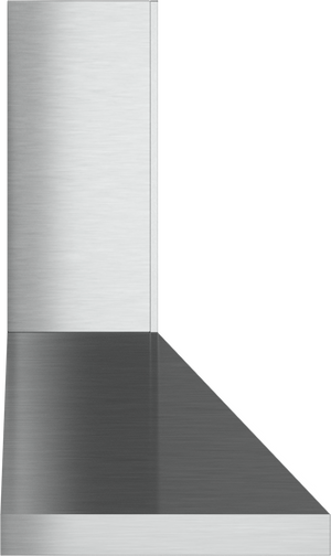 Vent-A-Hood PDH14-K30 SS 30" 250 CFM Euro Wall Mount Range Hood with Low-Profile Blower (V-Line), Stainless Steel
